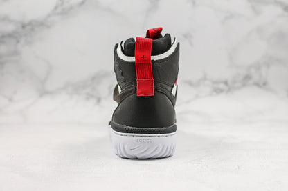 Nike Air Jordan 1 High React Black White Sneakers