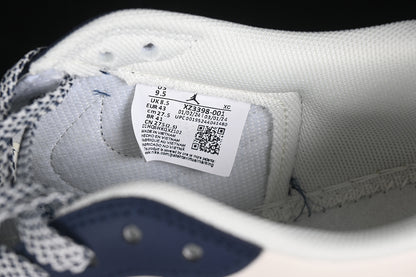 Travis Scott Fragment Design Nike Air Jordan 1 Low OG SP Blue White Sneakers