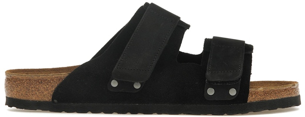 Birkenstock Uji Nubuck Suede 1024832 Black Sandals