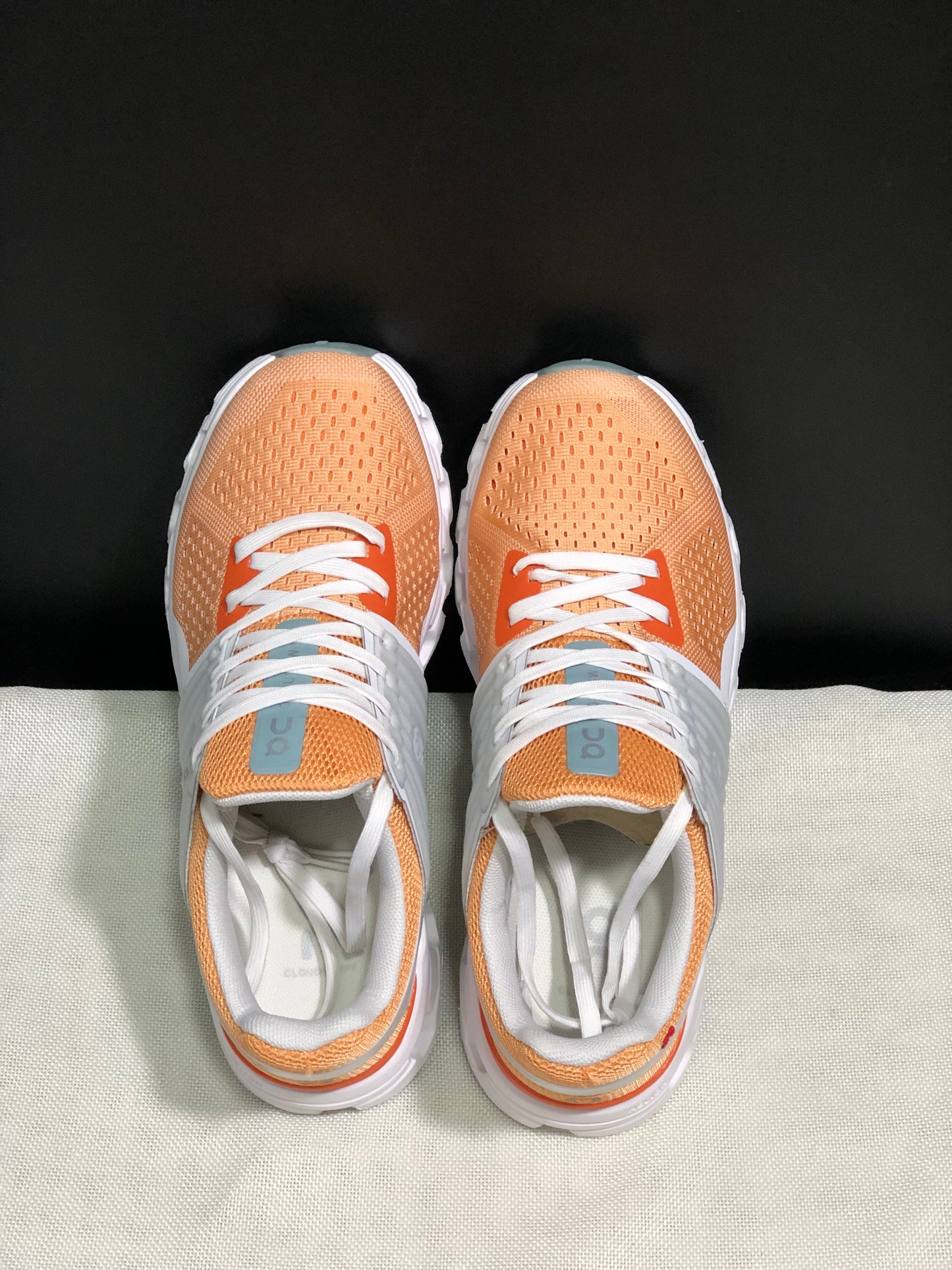 On Running Cloudswift Cushioning Running Shoes Light Grey/Orange