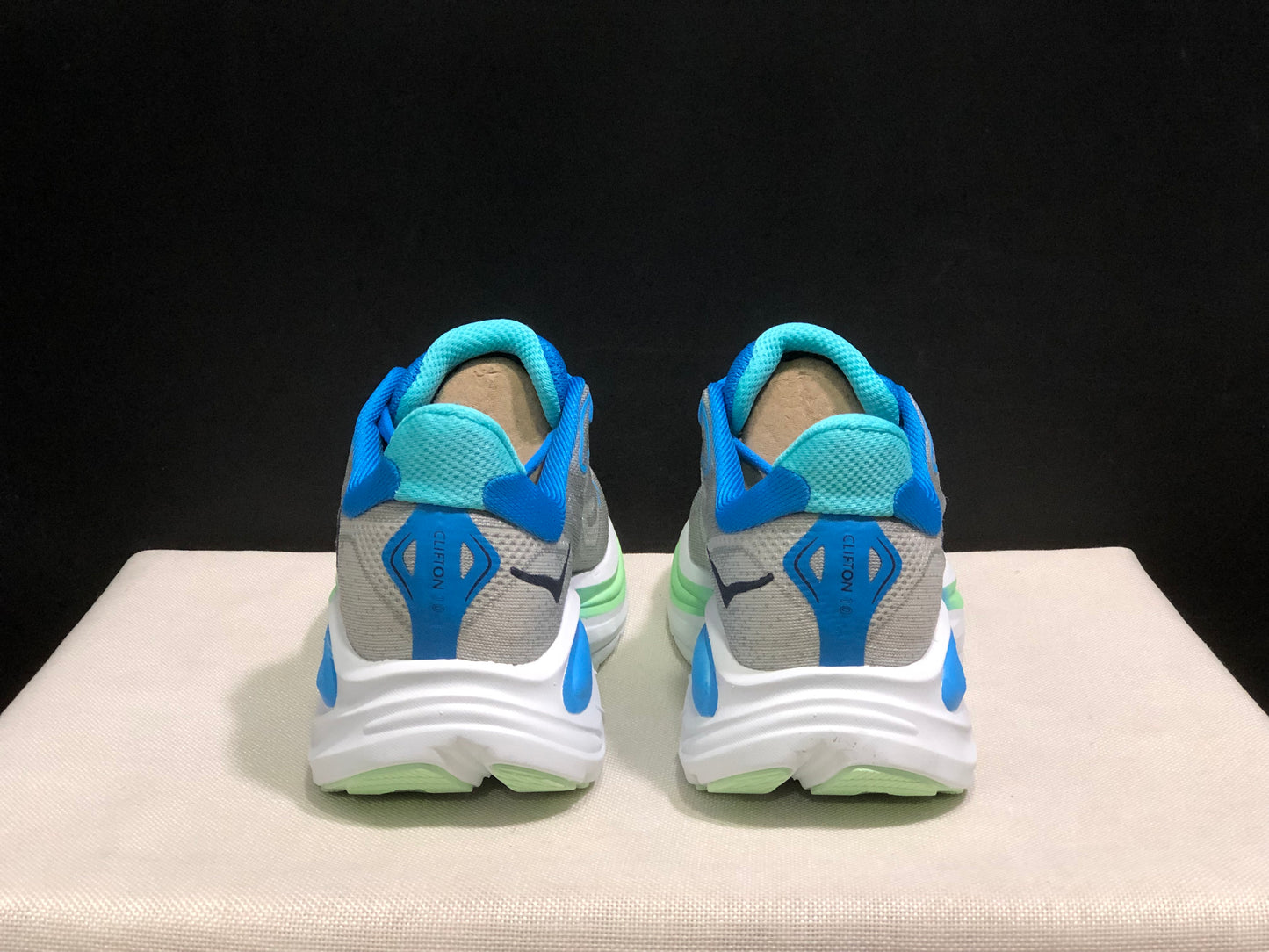 Hoka One One Clifton 10 Fashion Shoes Sneakers Gray/Blue