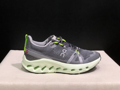 On Running Cloudsurfer Trail Waterproof Comfortable And Breathable Running Shoes Iron/Lima