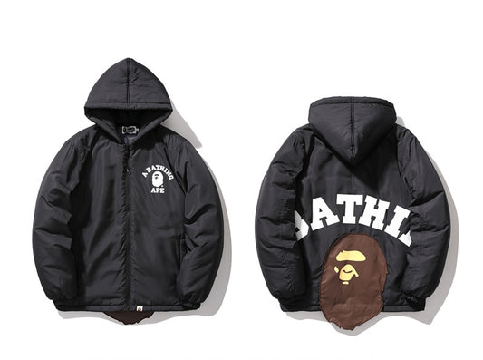 A Bathing Ape Letter Padded Jacket