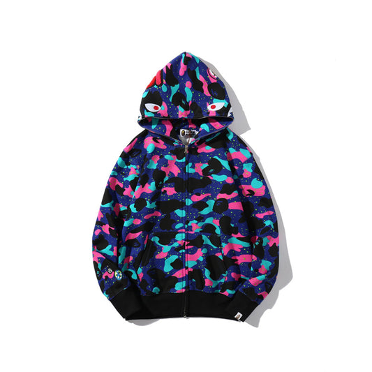 A Bathing Ape BAPE x KID CUDI The Milky Way Wanderlust Camouflage Hoodie