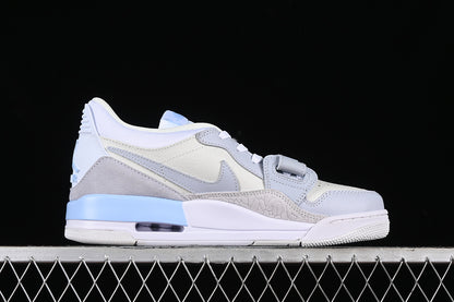 Nike Air Jordan Legacy 312 Low White Grey Cream Blue Sneakers