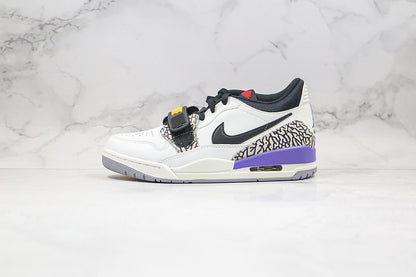 Nike Air Jordan Legacy 312 Low GS Lakers White Black Sneakers