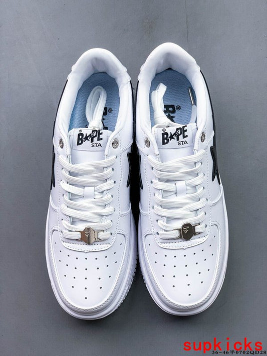 A Bathing Ape Bape Sneaker White