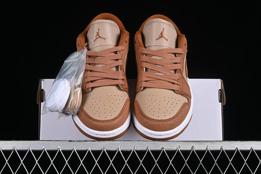 Nike Air Jordan 1 Low SE Legend Medium Brown Coffee Sneakers