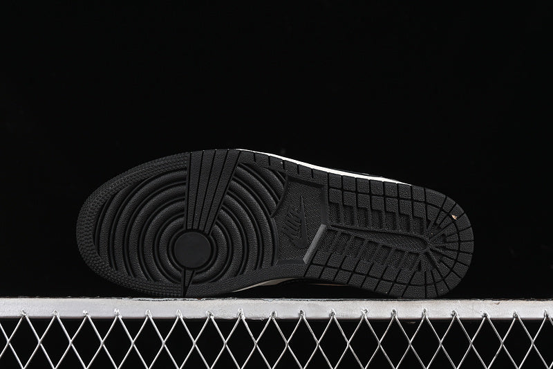 Nike Air Jordan 1 Low White Dark Grey Sneakers