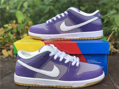 Nike SB Dunk Low Pro ISO Orange Label Lilac Purple Sneakers
