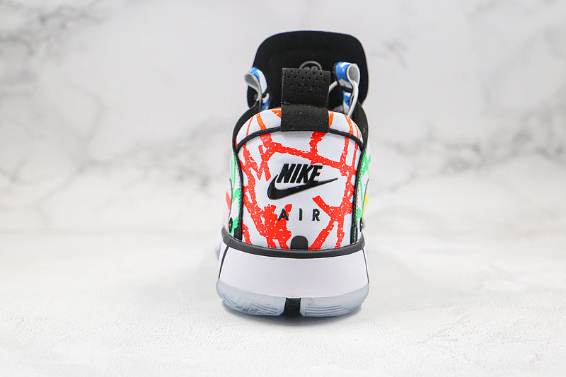 Nike Air Jordan XXXIV 34 Zion PE Noah White Multicolor Sneakers