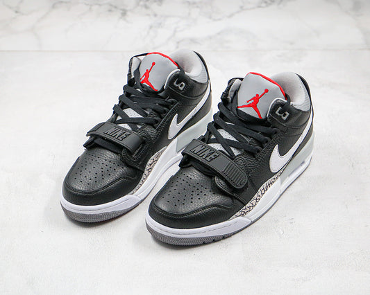 Nike Air Jordan Legacy 312 Low Black Cement Sneakers