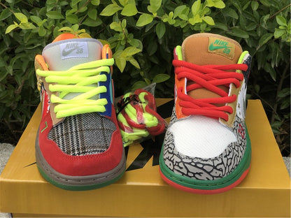 Nike Dunk Low SB What The Dunk Multicolor Sneakers