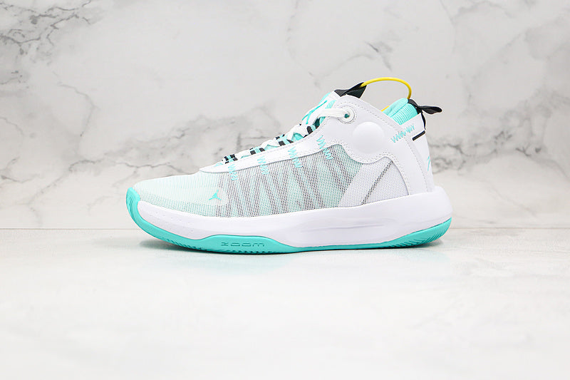Nike air Jordan Jumpman 2020 White Tiffany Blue Sneakers