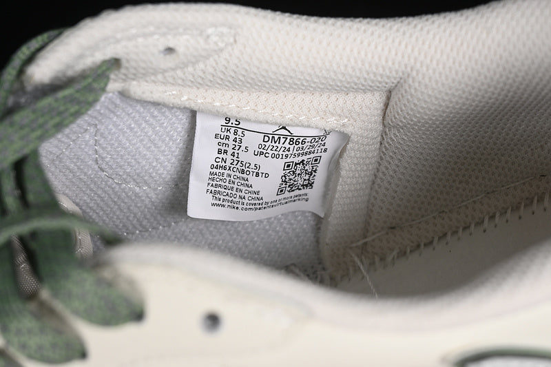 Nike Air Jordan 1 Low OG SP Off-White Travis Scott Fragment Design Green Sole White Sneakers