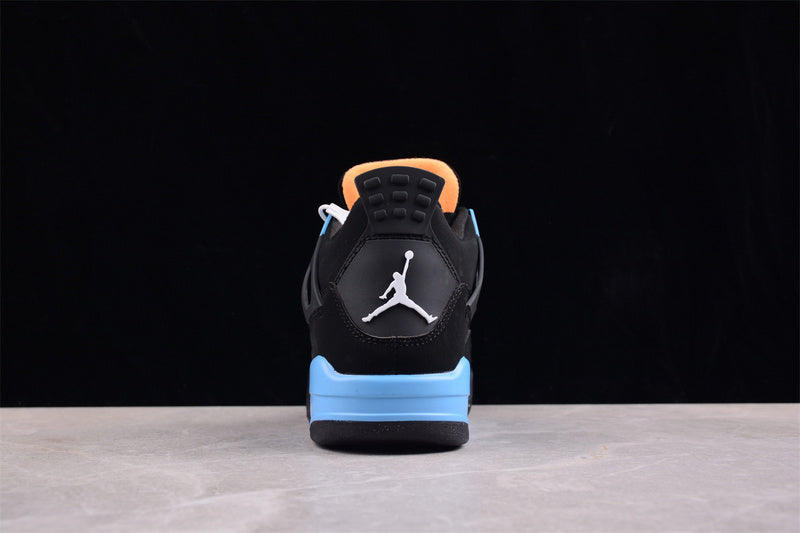 Nike Air Jordan 4 Retro Blue Black Sneakers