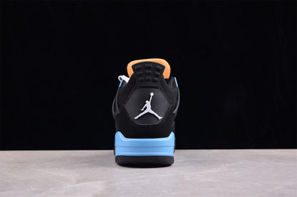 Nike Air Jordan 4 Retro Blue Black Sneakers