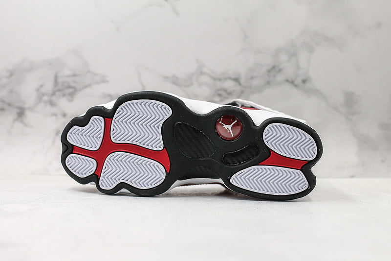 Nike Air Jordan 6 Rings White University Red Sneakers