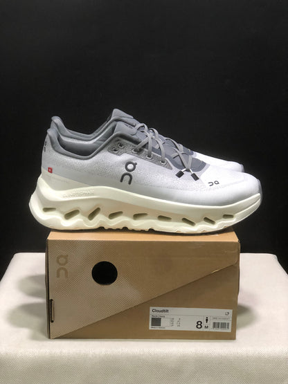 On Running Cloudtilt Durable Casual Life Shoes Ivory/Grey