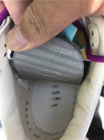Nike Dunk Low Off-White Lot 21 of 50 Gray Multicolor Sneakers