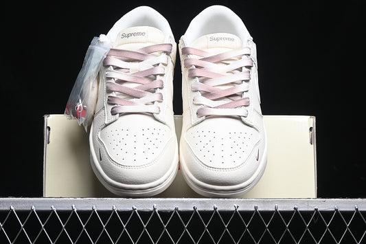 Nike Air Jordan SB Dunk Low Supreme White Sneakers