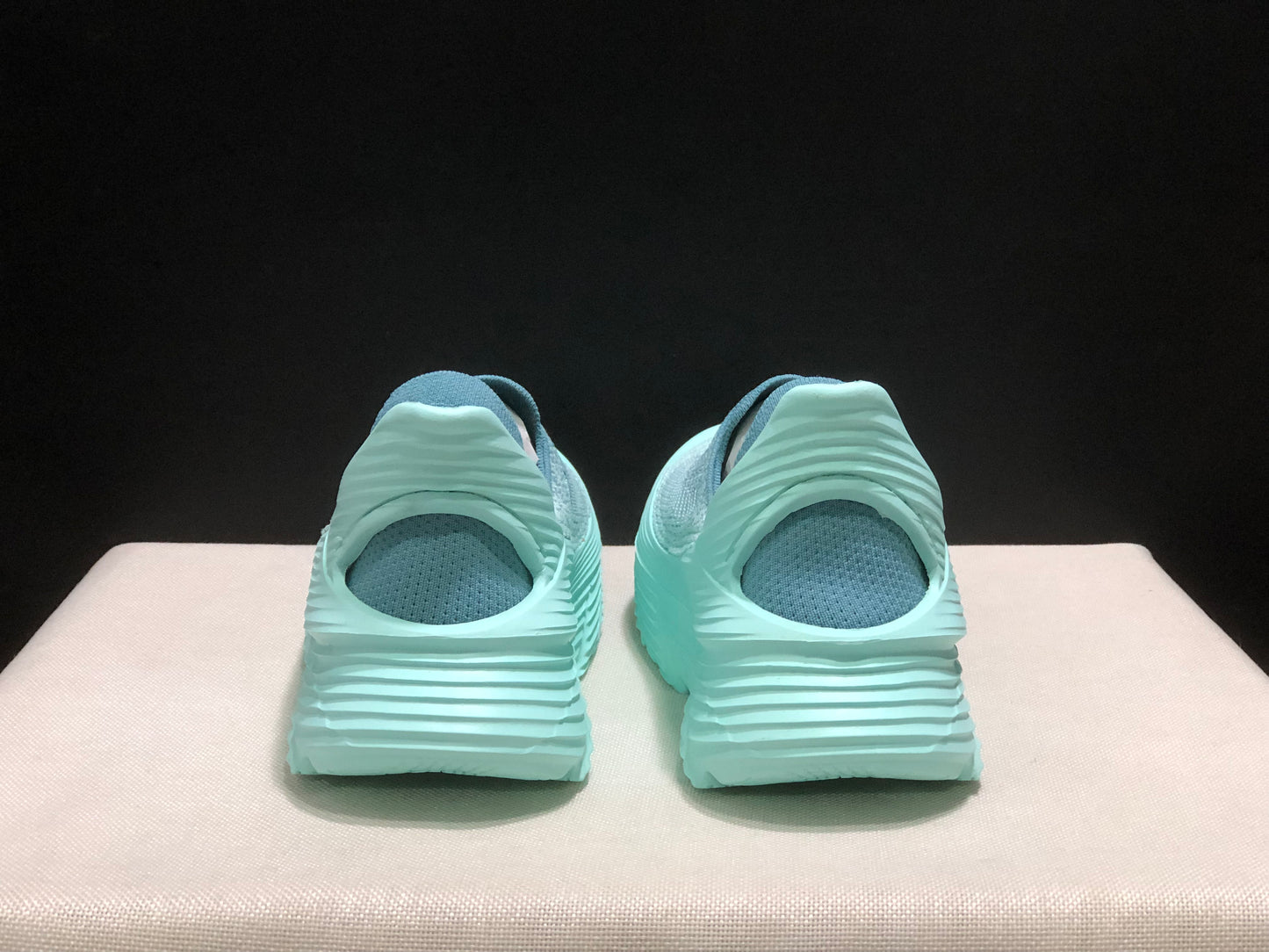 Hoka One One Restore TC Elastic Comfortable Low-top Running Shoes Sneakers Teal
