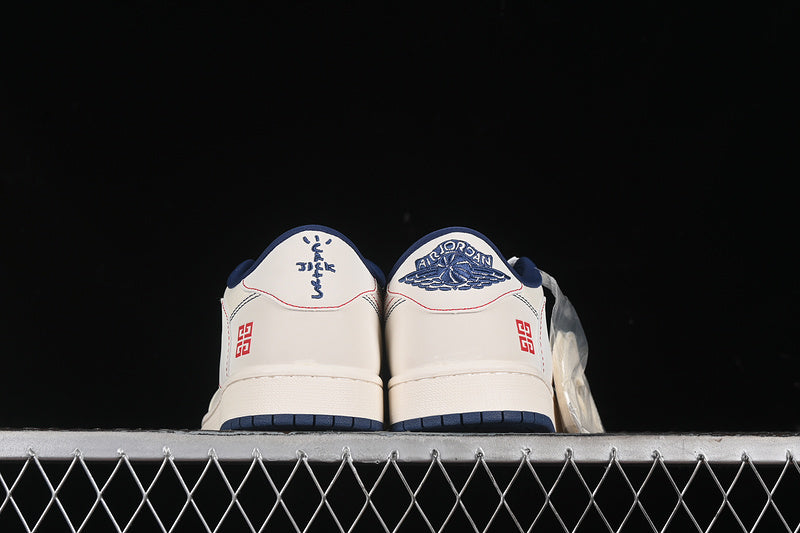 Nike Air Jordan 1 Low Givenchy Travis Scott Fragment Design OG SP Red Blue White Sneakers