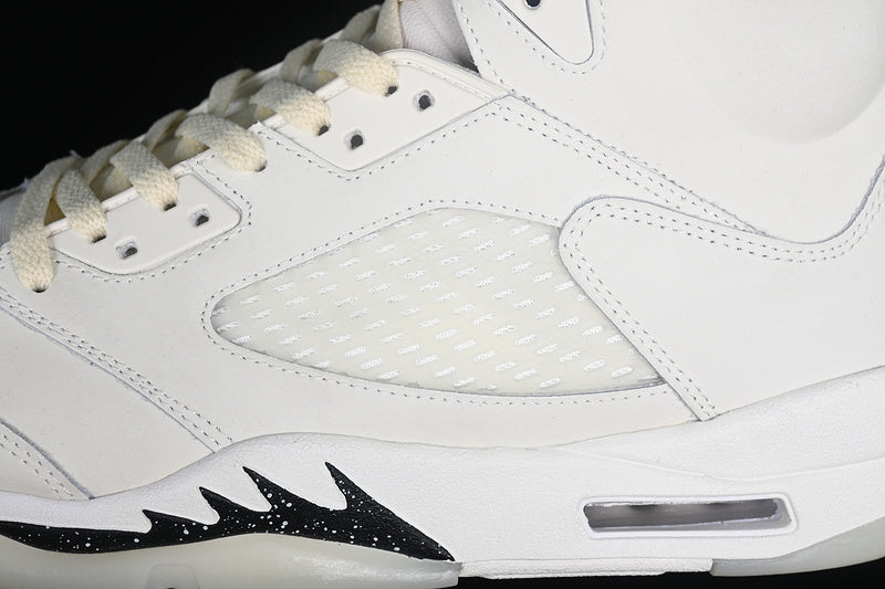 Nike Air Jordan 5 Retro Black Coconut Milk Sneakers