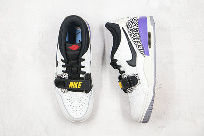 Nike Air Jordan Legacy 312 Low GS Lakers White Black Sneakers