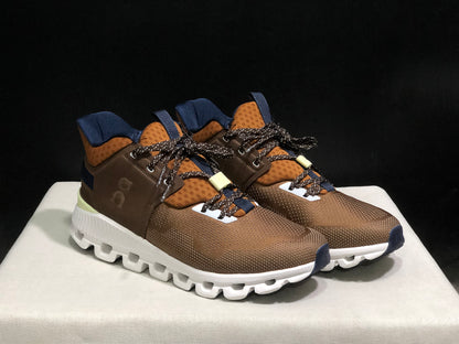 On Running Cloud Hi Edge Outdoor Training Running Shoes Dark Brown