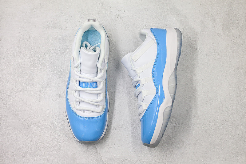 Nike Air Jordan 11 Retro Low White University Blue UNC Sneakers