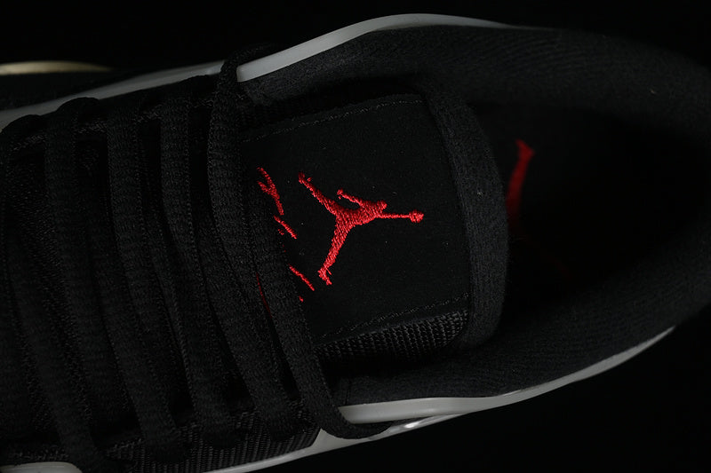 Nike Air Jordan 4 Remastered Black Sail Coconut Milk Sneakers
