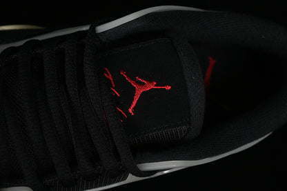 Nike Air Jordan 4 Remastered Black Sail Coconut Milk Sneakers