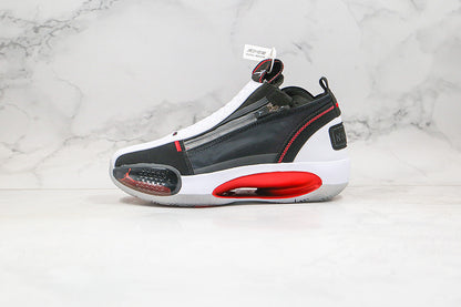 Nike Air Jordan 34 SE PF All-Star Game Black White Red Orbit Sneakers
