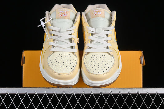 Nike Air Jordan Stadium 90 Coconut Milk White Travel Yellow Sneakers