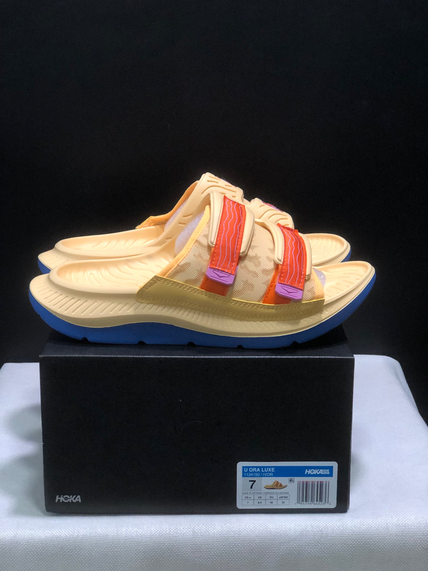 Wtaps x Hoka One One Ora Luxe Comfortable Sandals Light Yellow
