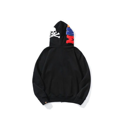 A Bathing Ape BAPE Shark Head Skull 15th Anniversary Joint Edition Hoodie