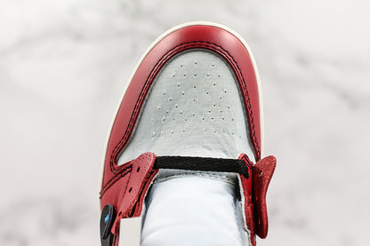 Nike Air Jordan Retro 1 Off-White Red White Sneakers