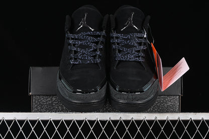 Nike Air Jordan 3 Retro Dark Charcoal Black Sneakers