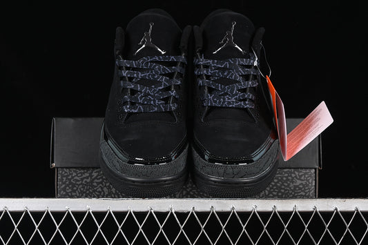 Nike Air Jordan 3 Retro Dark Charcoal Black Sneakers