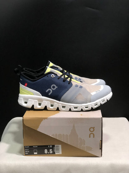 On Running Cloud X Shift Breathable And Shock-Absorbing Lightweight Running Shoes Navy/Light Grey