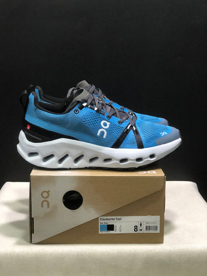 On Running Cloudsurfer Trail Waterproof Comfortable And Breathable Running Shoes Blue/Black