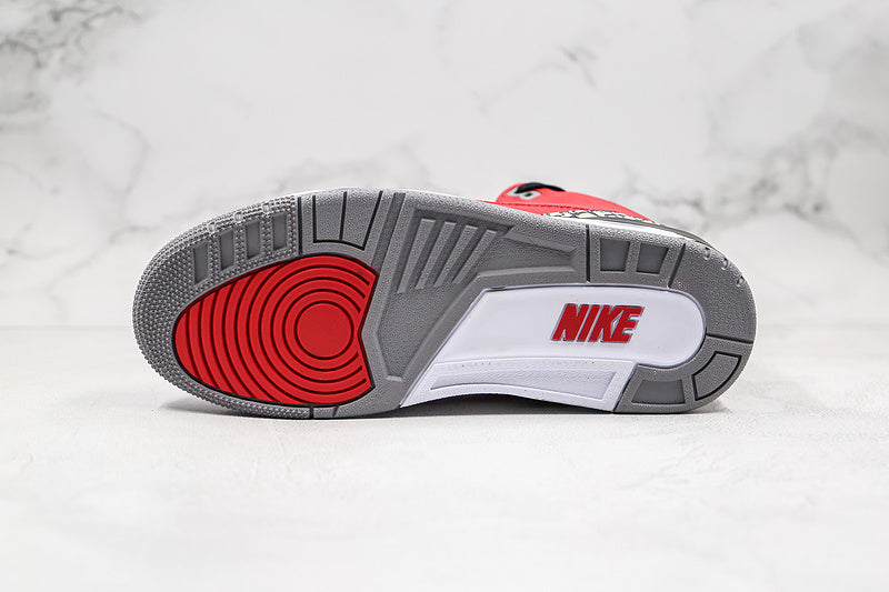 Nike Air Jordan 3 Retro Unite Fire Red Sneakers