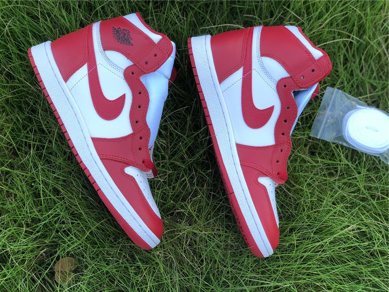 Nike Air Jordan 1 Retro High New Beginnings White Red Sneakers