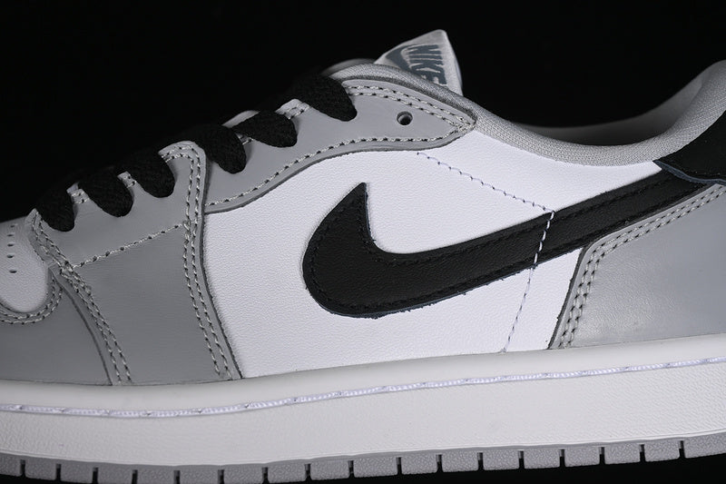 Nike Air Jordan 1 Low OG White Black Wolf Grey Sneakers