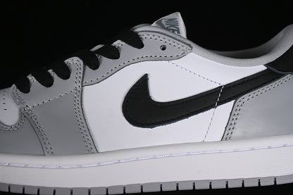 Nike Air Jordan 1 Low OG White Black Wolf Grey Sneakers