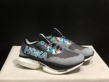 Hoka One One Cielo X1 Comfortable Casual Running Shoes Sneakers Black