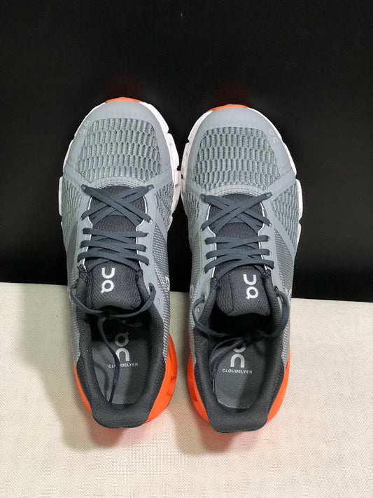 On Running Cloudflyer Shock-Absorbing Running Shoes Grey/Orange
