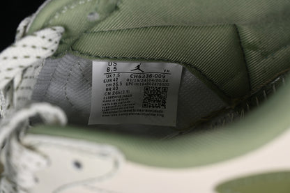 Nike Air Jordan 1 Low UNDEFEATED Travis Scott Fragment Design OG SP White Green Sneakers