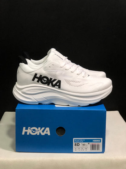 Hoka One One Clifton 10 Fashion Shoes Sneakers White